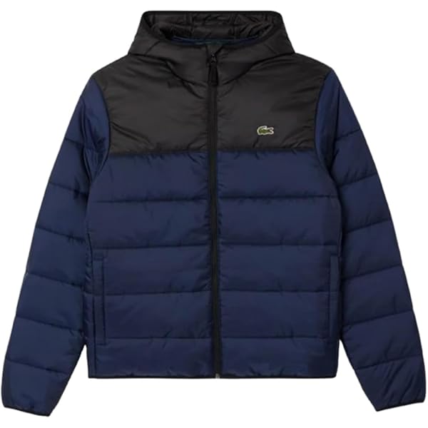 ブルゾン（ラコステ） Amazon | [ラコステ] ダウンジャケット アウター フード ロゴ